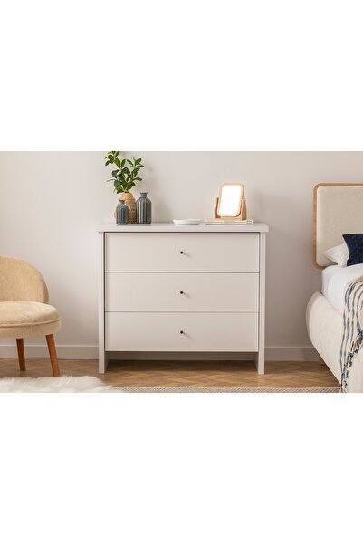 Vivense Luna Pandia Şifonyer, Beyaz