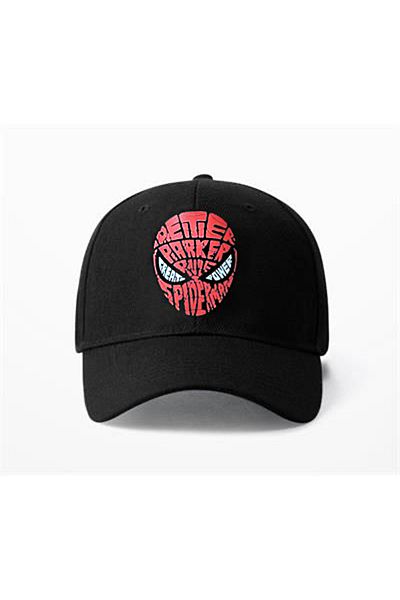 Köstebek Black Spider Peter Parker Hat