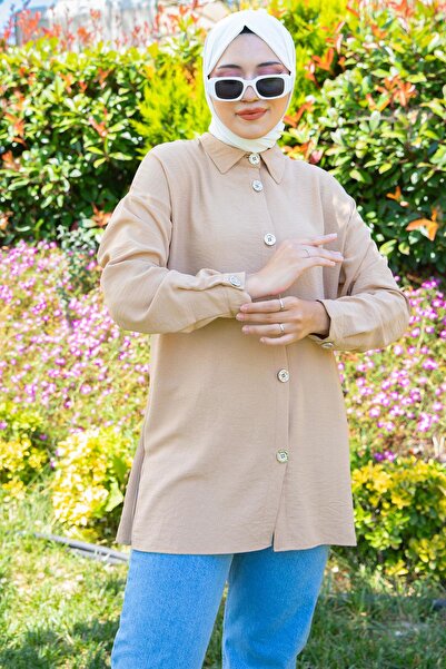 hafsamina Aerobin Tunic Mink