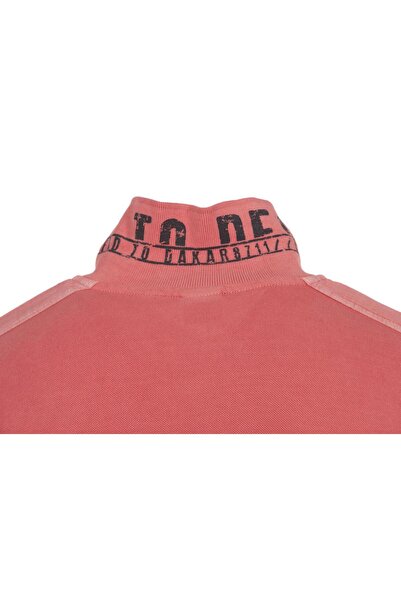 Arma Men's Red Polo Neck T-Shirt Y0Tyo7345