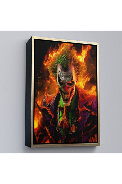 Home Tablou Joker cu cadru din lemn-7745