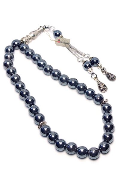 Hediyeleşin 33-штучний розарій з натурального каменю гематиту