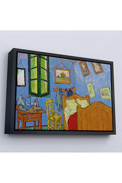 Oxyteez Vincent Van Gogh cu cadru din lemn - Pictură în dormitor în Arles - D...