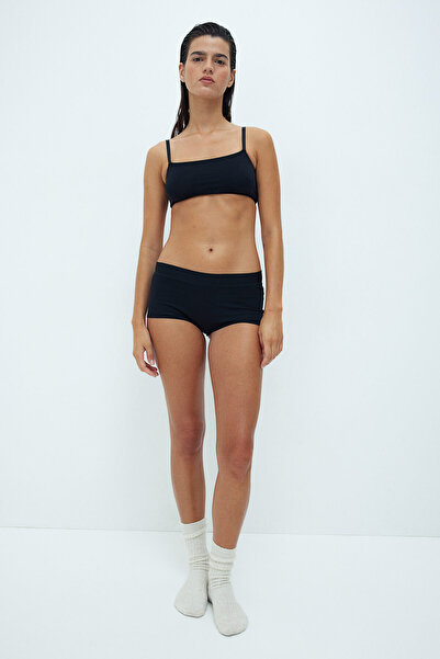 H&M 2’li Pamuklu Dolgusuz Yumuşak Sütyen