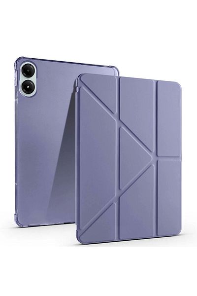 Lopard Xiaomi Redmi Pad Pro - حافظة ثلاثية قابلة للطي، حامل مقسم، غطاء قابل للطي