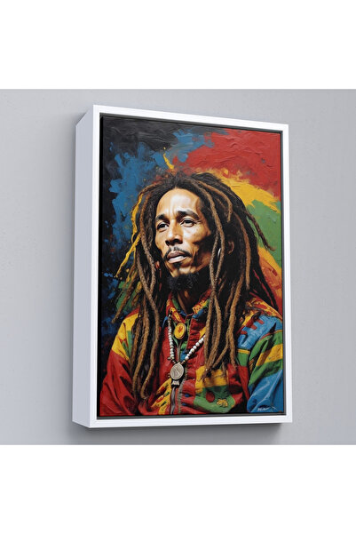 Oxyteez Tablou Bob Marley cu rama din lemn-7892