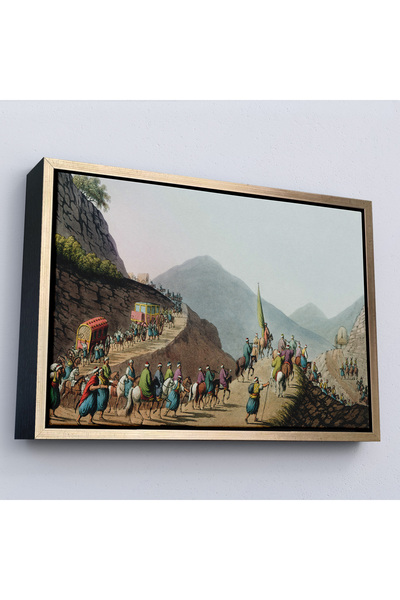 Oxyteez Tablou de război din Balcanii cu cadru din lemn-7039