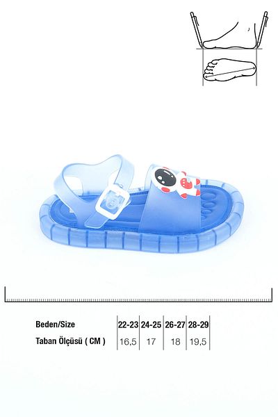 GEZER Soft Luminous Sole Boys' Sandals Suitable for Summer Wet Ground