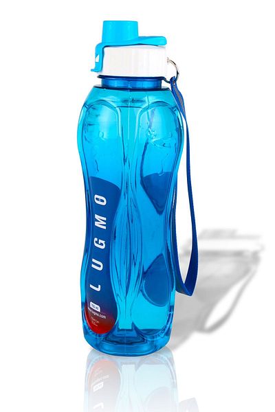 LUGMO 2 Pieces Water Bottle with Lid School Sports 750 ml