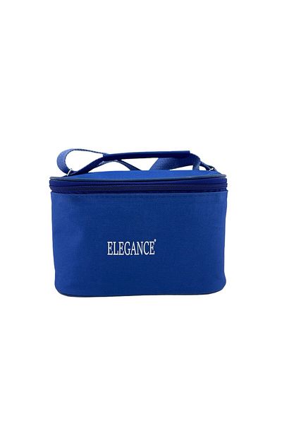 Elegance حقيبة غداء ترمس باللون الأزرق