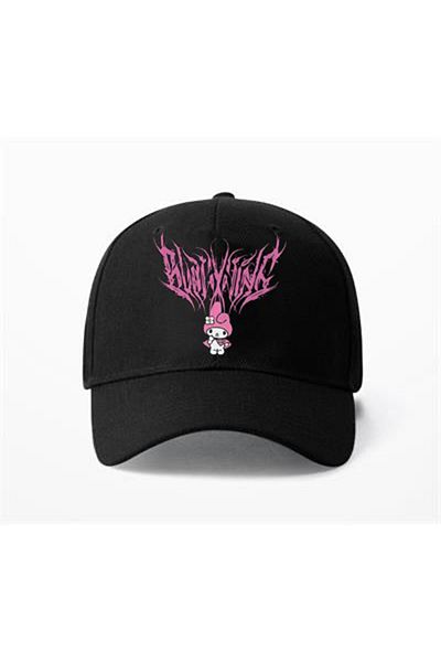 Köstebek Sanrio My Melody Anime Hat - Black