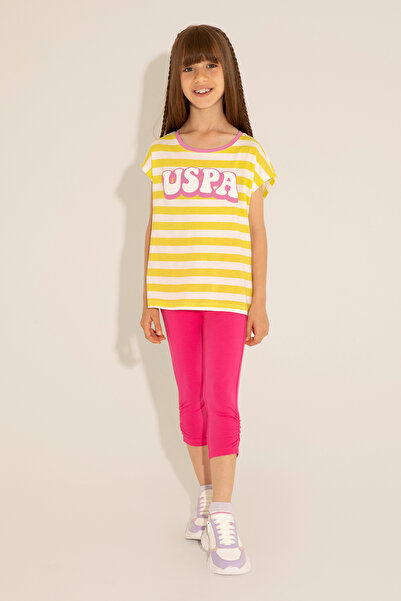 U.S. Polo Assn. Κοριτσίστικο Φούξια Καλσόν 50263606-VR023