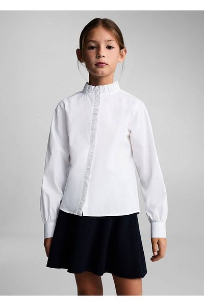 MANGO Kids Košile s detailem setrvačníku