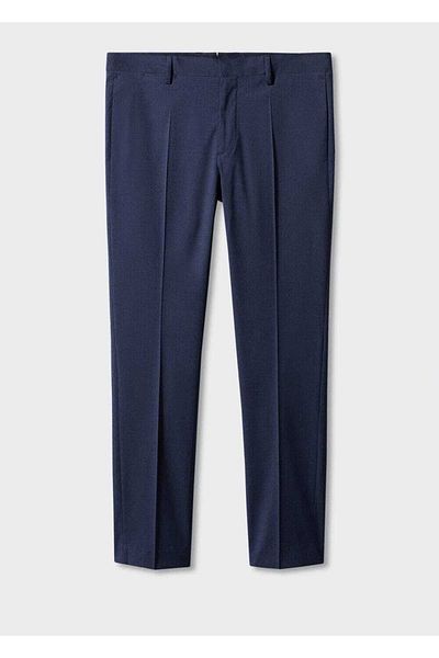 MANGO Man Látkové kalhoty Super Slim Fit