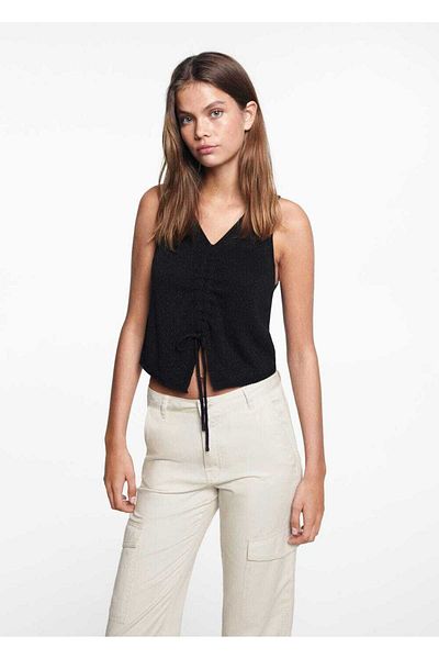 Mango Teen Gray Pants for Kids