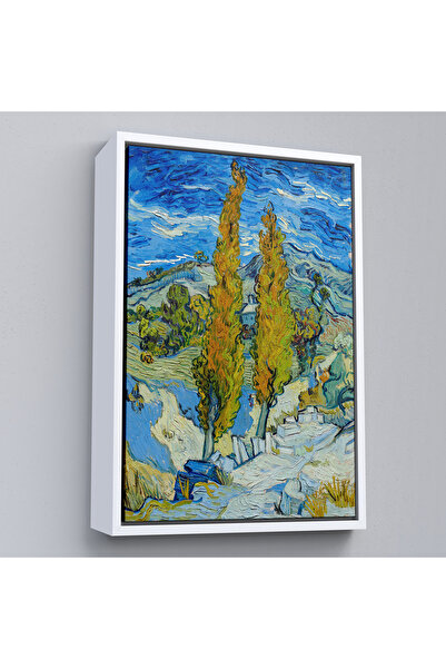 Oxyteez Vincent Van Gogh cu rame din lemn - Două tijă în Alpilles, în apropie...