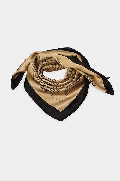 Perspective Khaki Colored Scarf