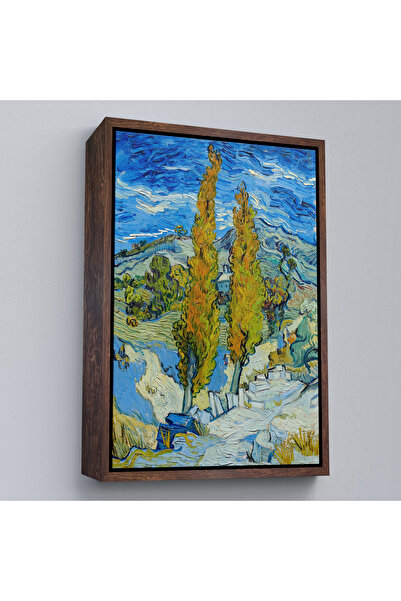 Oxyteez Vincent Van Gogh cu rame din lemn - Două tijă în Alpilles, în apropie...