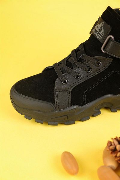 Pinokyo Μέγεθος 31-35 Αγόρι Μαύρο Χρώμα Pinocya Baku Boots