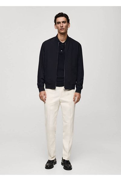 MANGO Man Μπουφάν Comfort Stretch Fabric Bomber