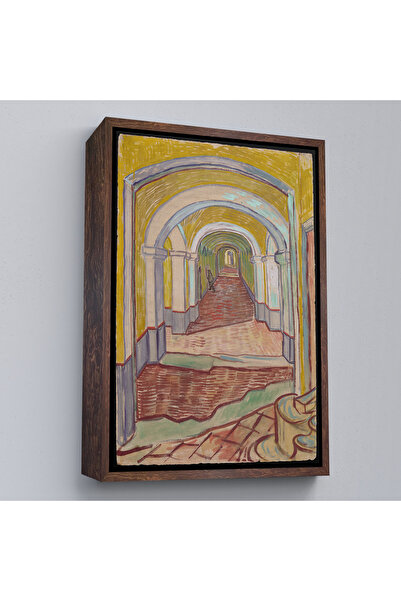 Oxyteez Vincent Van Gogh cu rame din lemn - Pictură intrare în coridorul spit...