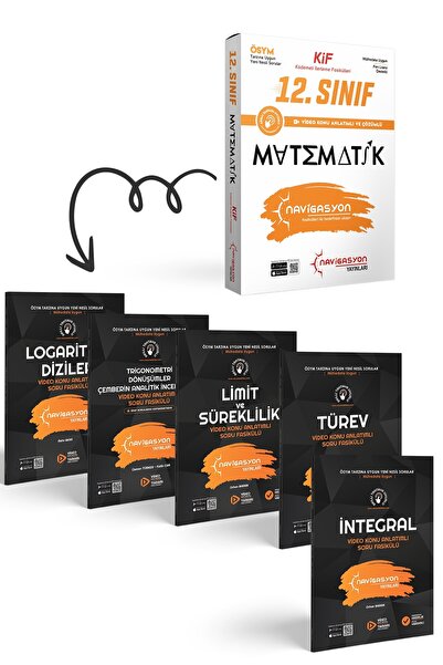Navigasyon yayınları 12. Sınıf Matematik Kademeli İlerleme Fasikül Seti (MEB ...