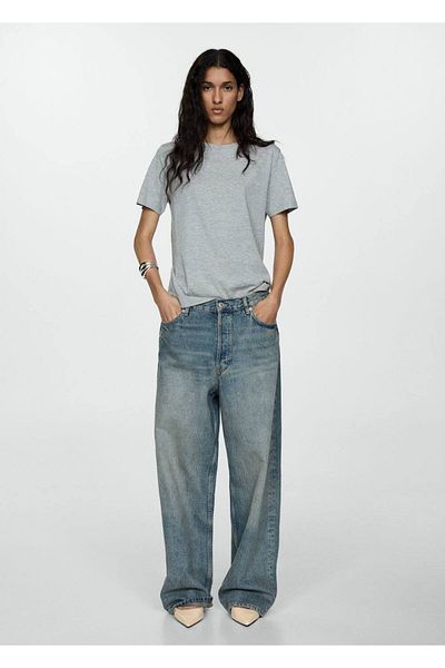 MANGO Woman Schuhe mit offenem Rücken und Absatz
