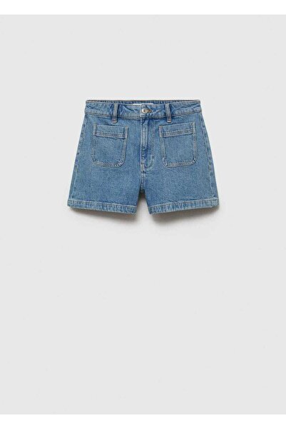 MANGO Woman Cepli kot şort