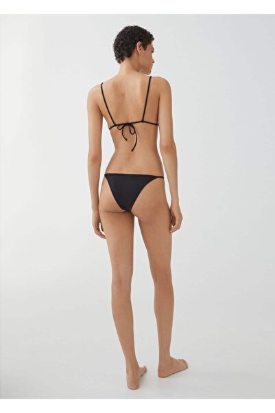 MANGO Woman Metalik detaylı bikini altı