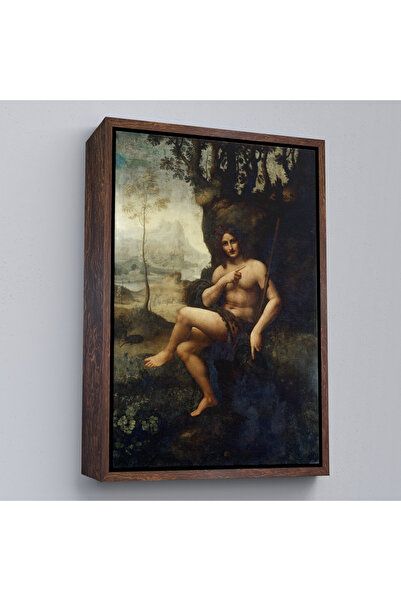 N NOXXO LeoTTÇ.KNVdo Da Vinci cu ramă din lemn - Francesco Melzi - Tablo Bacchus-7351