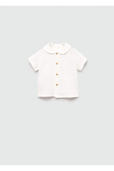 MANGO Baby Cotton Bambula Shirt