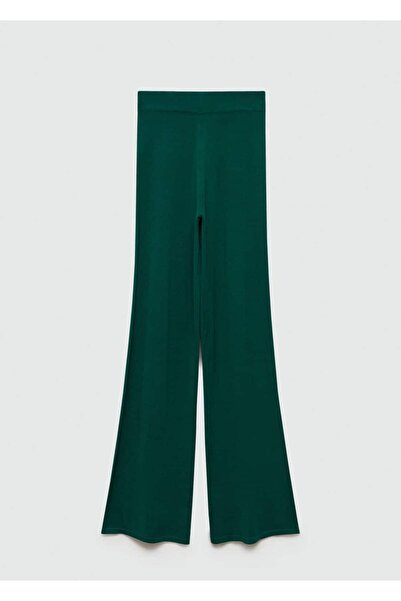 MANGO Woman Triko wideleg  pantolon