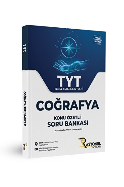 Rasyonel Yayınları Tyt Coğrafya Soru Bankası (KONU ÖZETLİ)