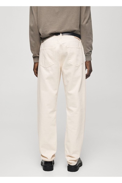 MANGO Man Regular Kesim Bob Jean Pantolon
