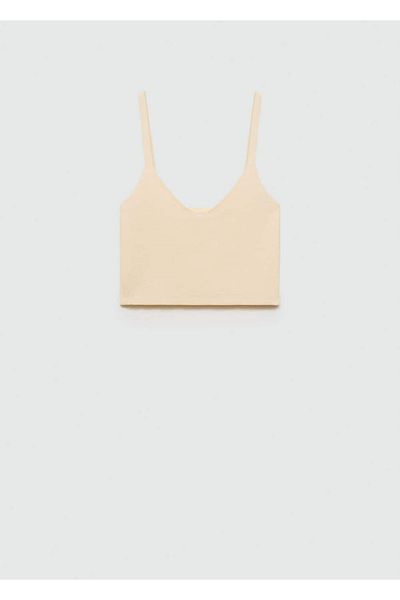 MANGO Woman Knitwear cropped blouse