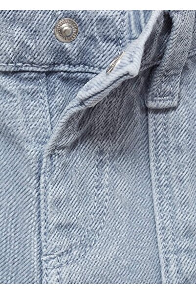 MANGO Baby Paçaları Dikişsiz Culotte Jean Pantolon