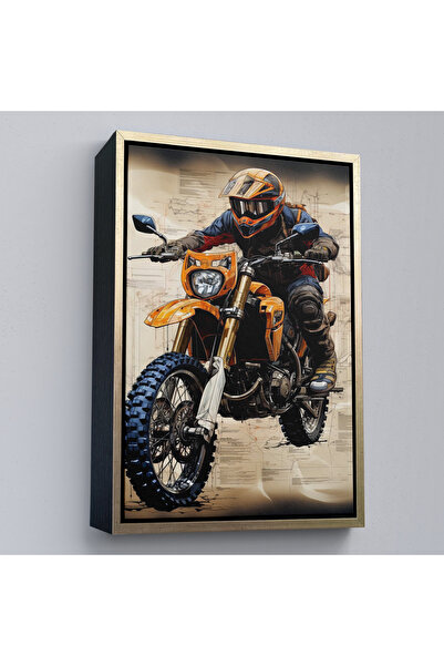 Oxyteez Diagrama șoferului motorului Cros cu cadru din lemn-7898