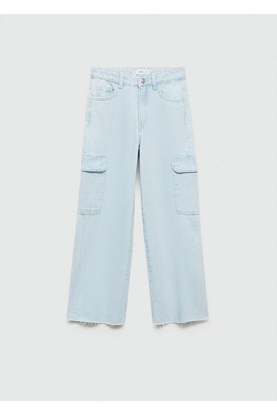 MANGO Kids Cargo jeans with pockets