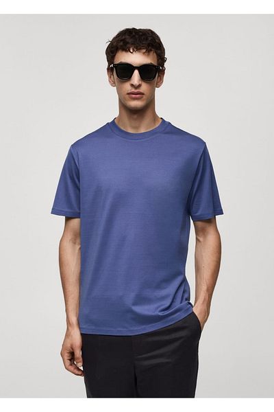 MANGO Man 100% bavlna Slim-Fit tričko