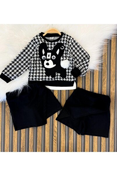 KOKOŞ BEBEK Girl's Shorts Skirt Suit |   Between 2/7 Years