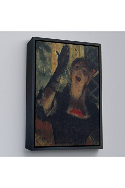 Oxyteez Edgar Degas cu cadru din lemn - Pictură Cafe Singer-8088