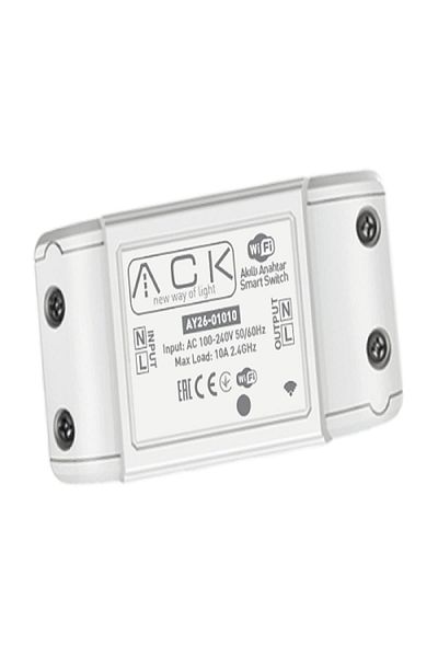 ACK Wi-fi Smart Switch Ay26-01010