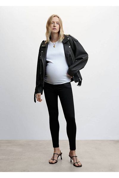 MANGO Woman Skinny Umstandsjeans