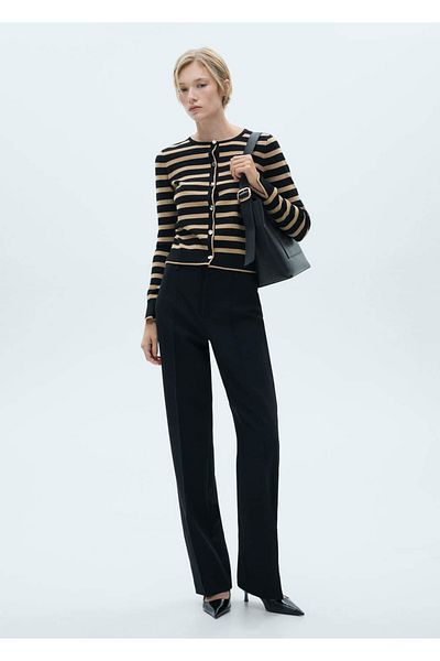 MANGO Woman Жилетка от трикотаж с копчета