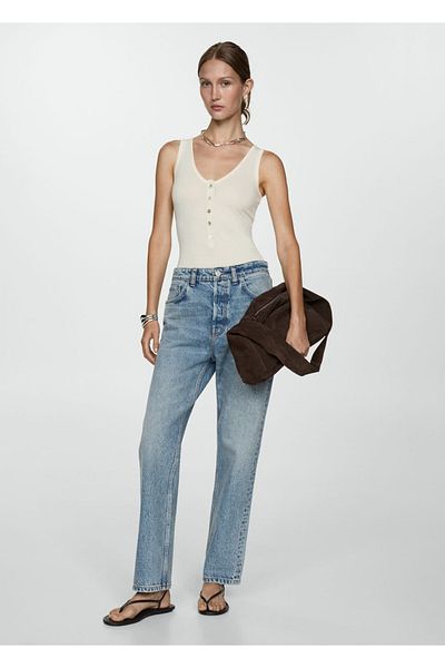 MANGO Woman Kalhoty Millie Baggy Jean - Boyfriends Style