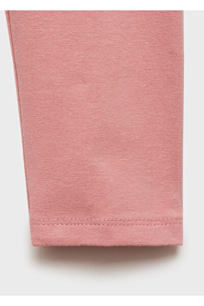 MANGO Kids Basic pamuklu tayt