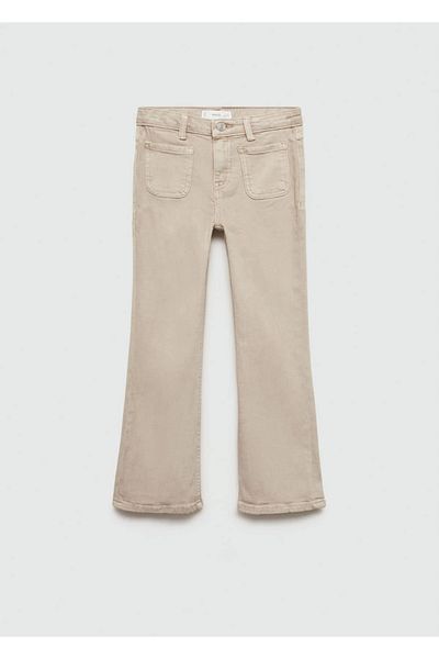 MANGO Kids Τζιν παντελόνι με φουσκωτό πόδι