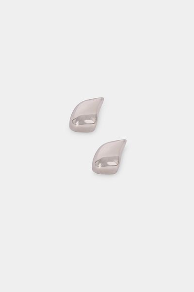 Perspective Color Silver Earrings