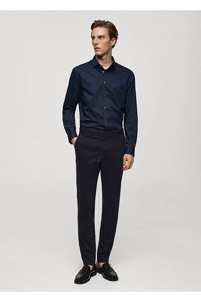 MANGO Man Slim Fit Serj Chino Trousers
