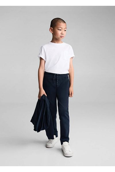 MANGO Kids Dark Blue Pants for Kids